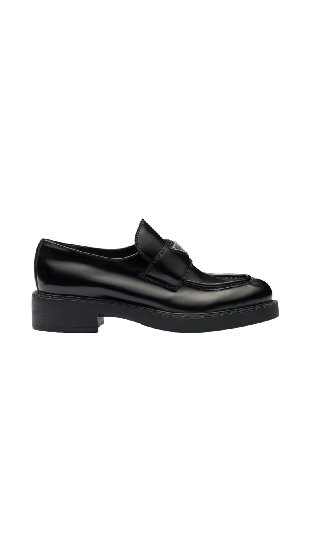 Brushed Leather Loafers
