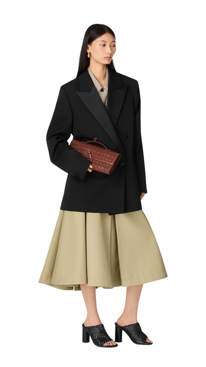 Andiamo Clutch in Sapele