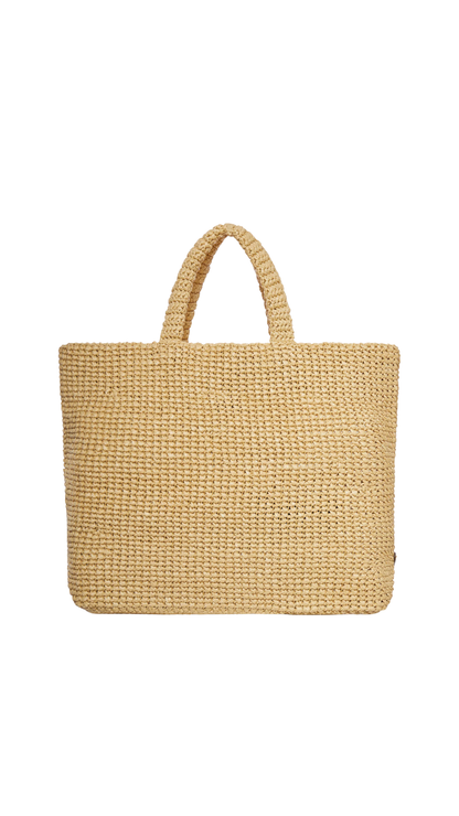 Crochet Tote Bag in Natural