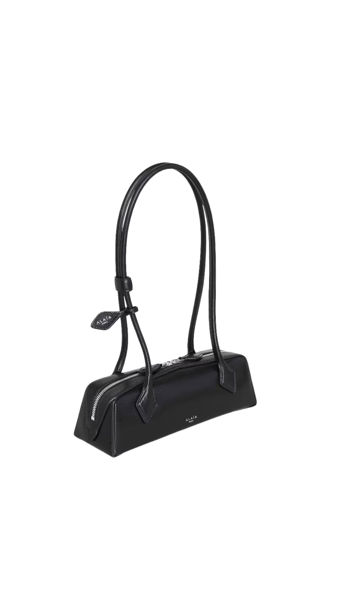Le Teckel Small Bag in Black Goatskin