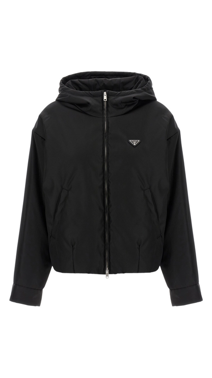 Re-Nylon Blouson Jacket in Black