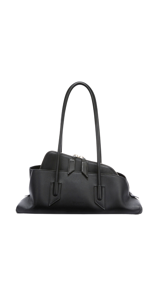 La Passeggiata Small Black Top Handle en negro