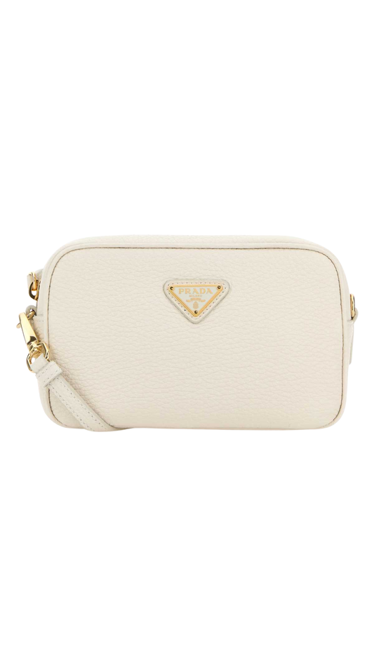 Leather Mini-Bag in White