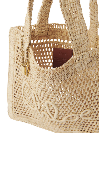 Summer Banana Tote Bag in Hot Sand