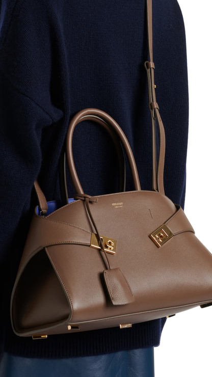 Hug Mini  Leather Tote Bag