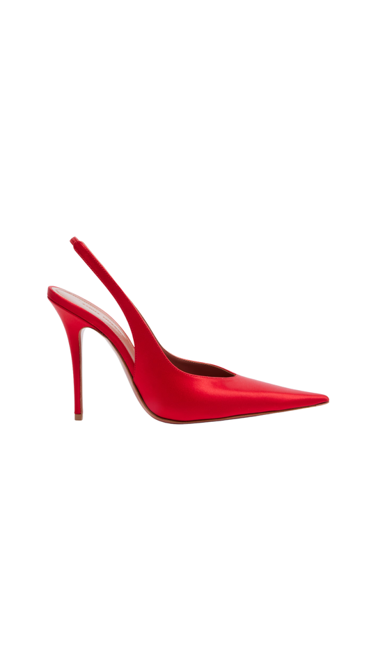 Anok  Slingback Pumps in Red