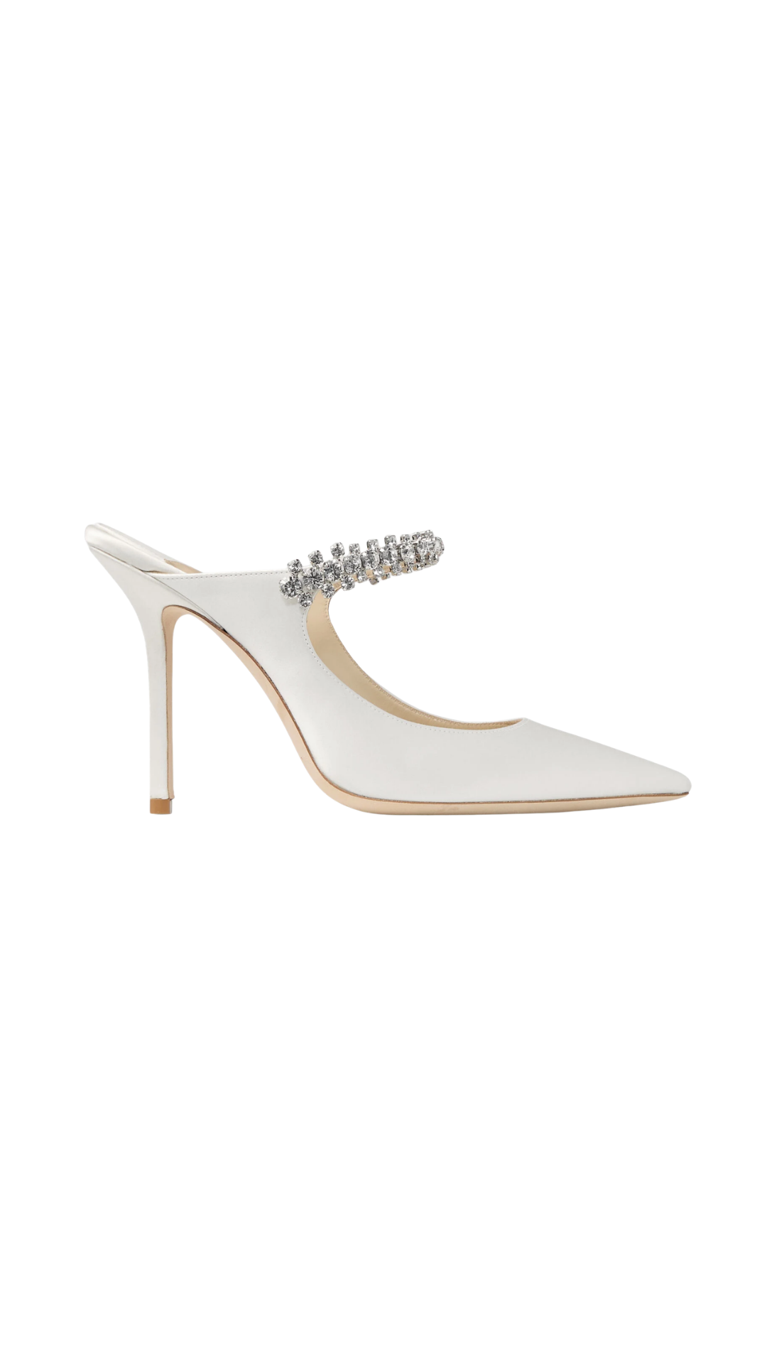 Bing 100 Ivory Satin Pumps