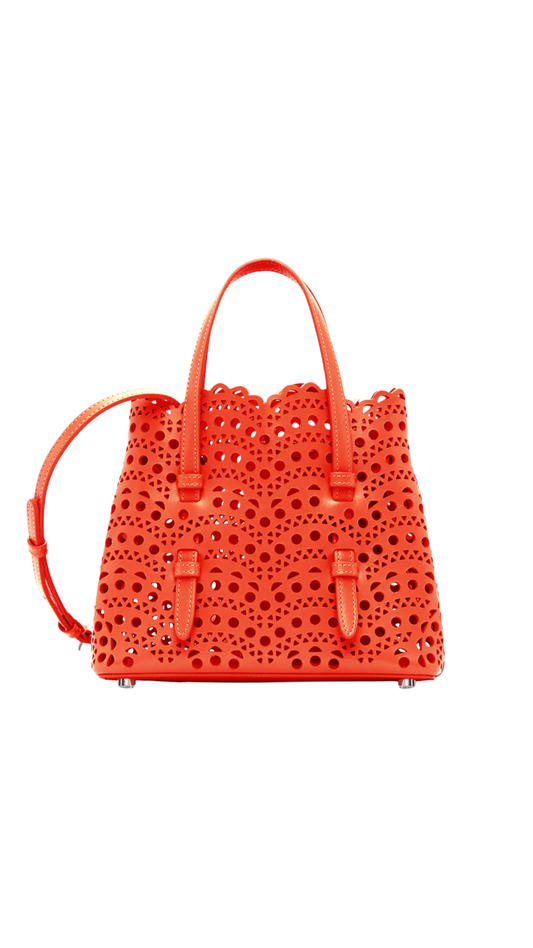 Mina 20 Vienne Wave Glossy Calf in Orange Brule