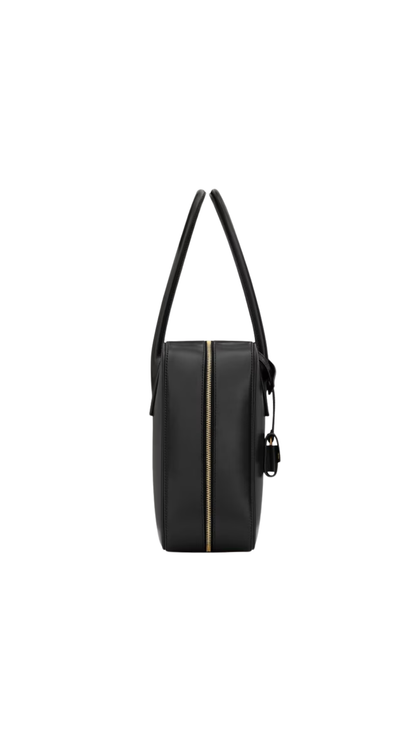 Bolso Sac De Jour Bauletto en piel negra Saint Laurent