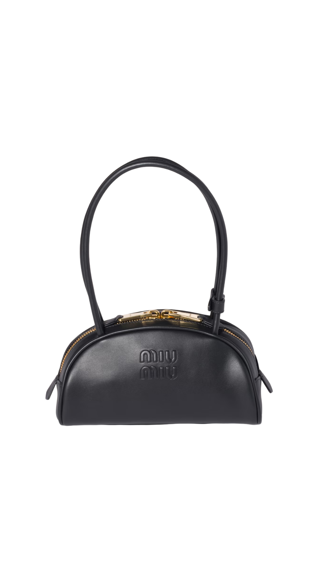 Beau Leather Bag in Black