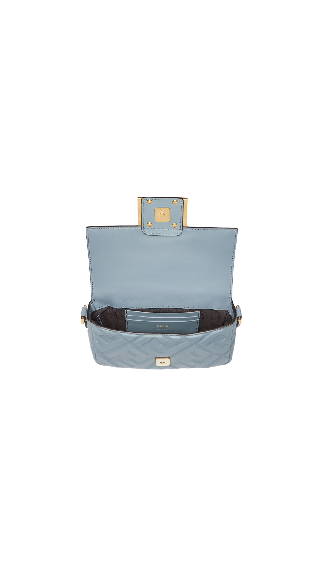 Baguette® Mini in Mercury Blue Leather Bag