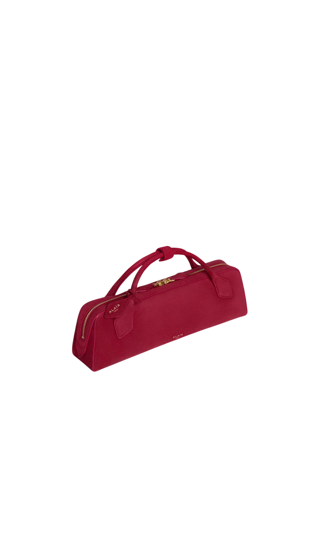 Le Teckel Clutch en ante rojo
