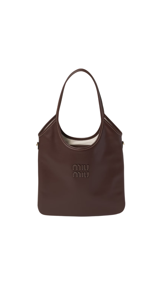 Ivy Leather Bag in Briarwood