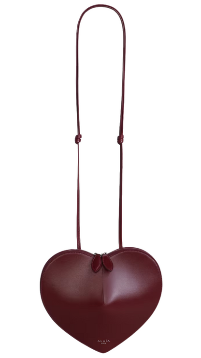 Bolso Le Coeur en Rojo Burdeos