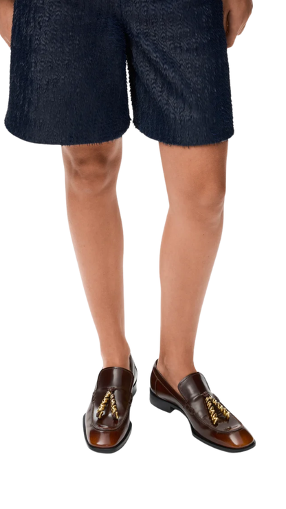 Edge Loafer In Brushed-Off Calfskin in Brown