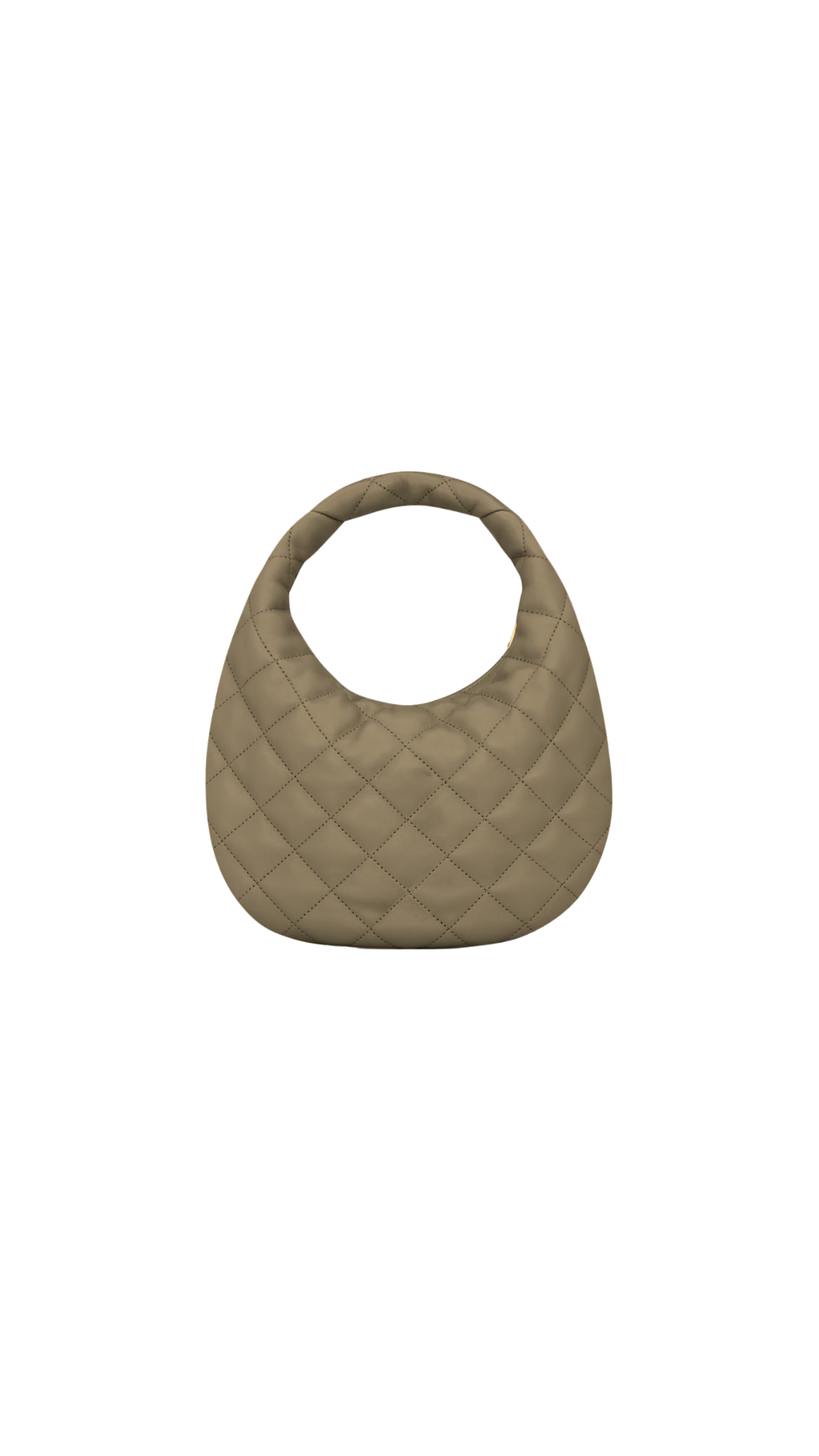 Icarino In Quilted Nappa in Strong Moss