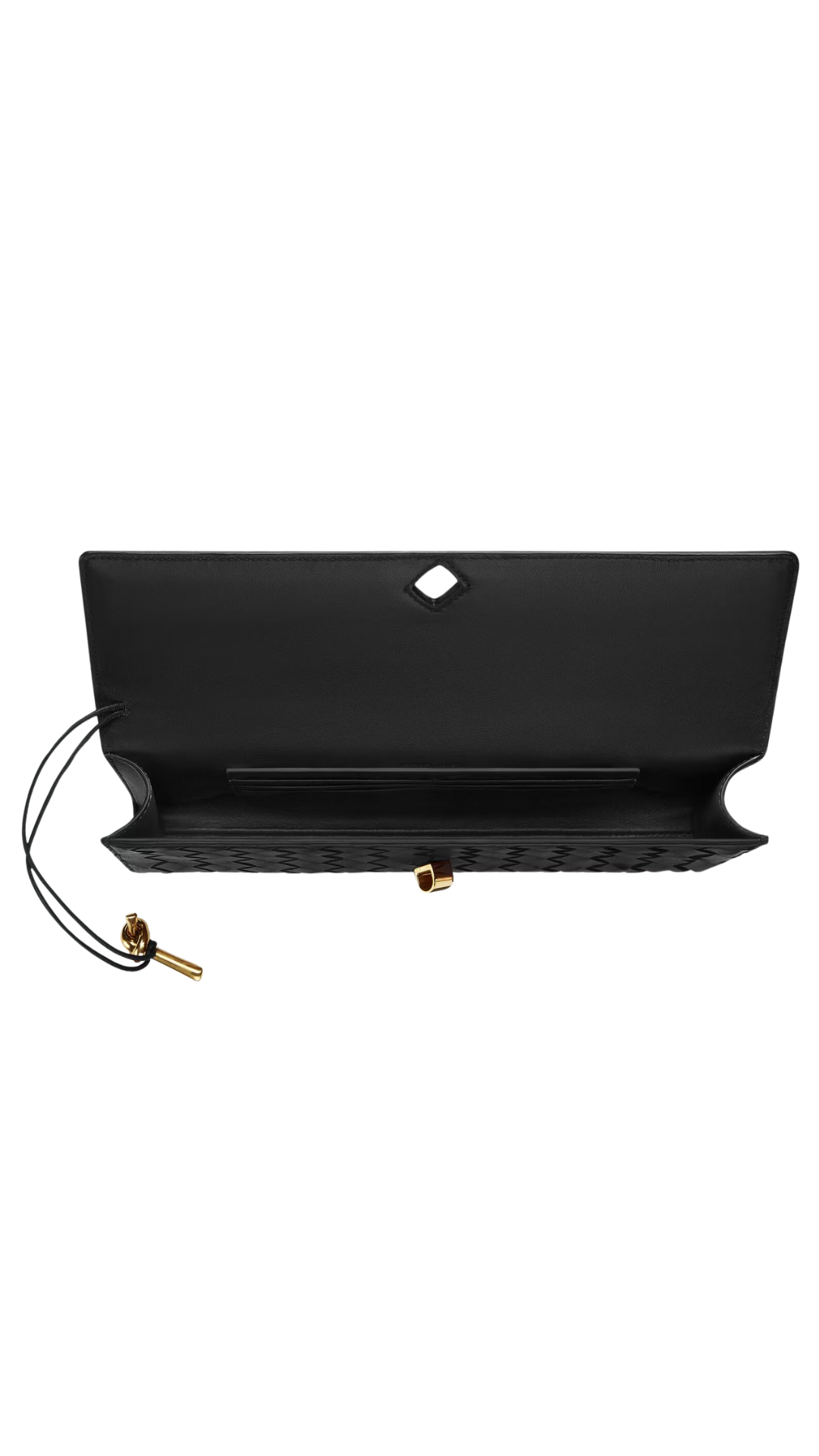 Andiamo Clutch in Black