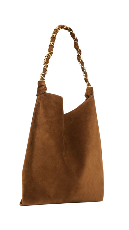 Amalia in Warm Caramel Cognac