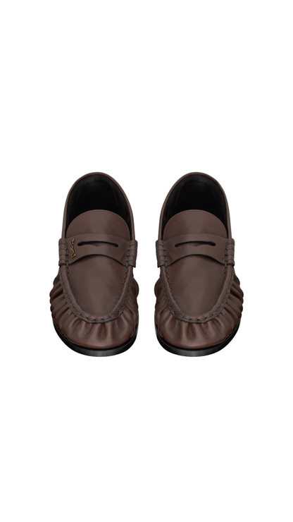 Le Loafer Supple In Paris Brown Matte Leather