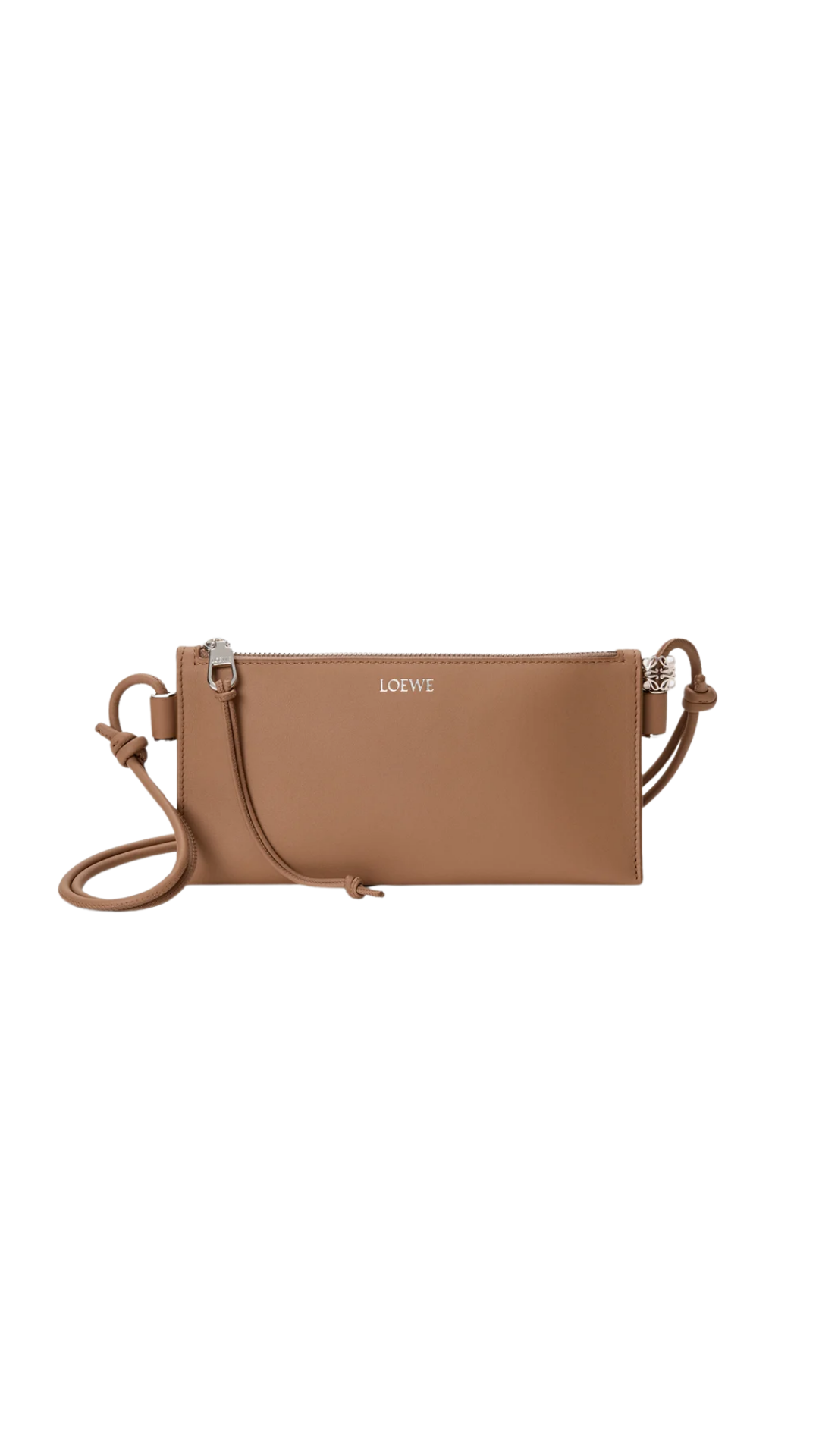 Joya Pouch in Mocca Nappa Calfskin