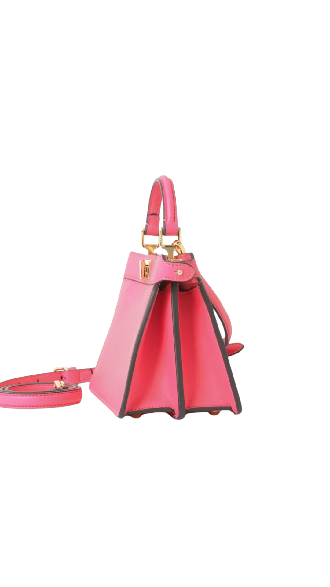 Peekaboo ISeeU Petite in Petunia Pink Leather Bag