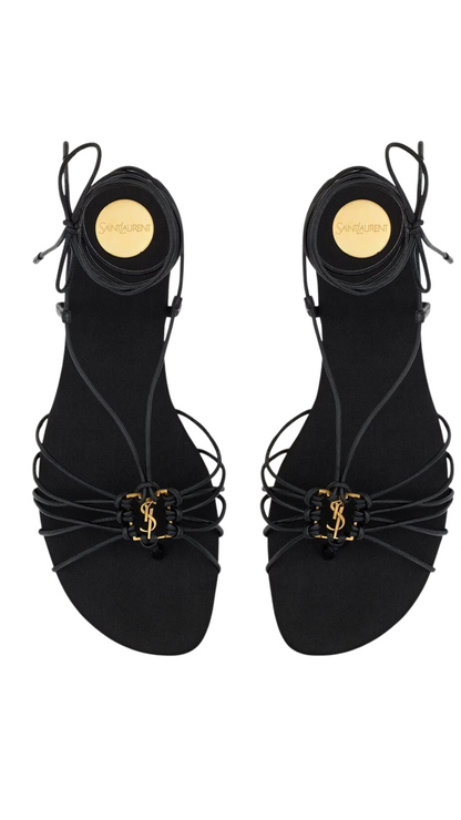 Babylone Sandals in Black