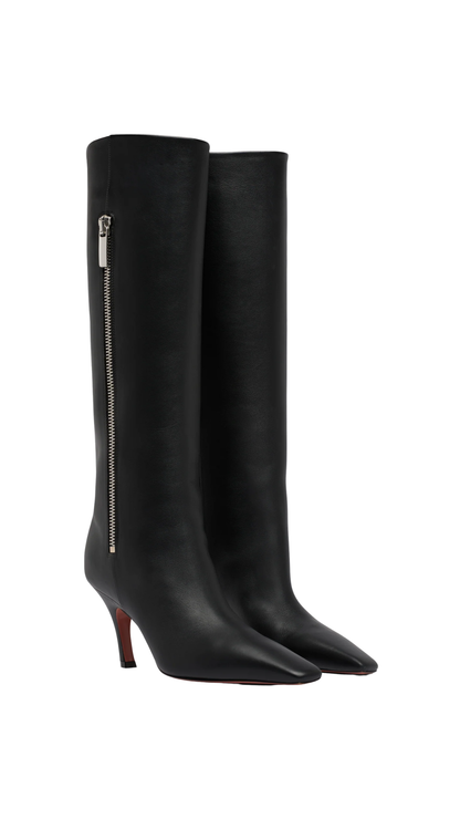 Mona Boot 80 Black Calf