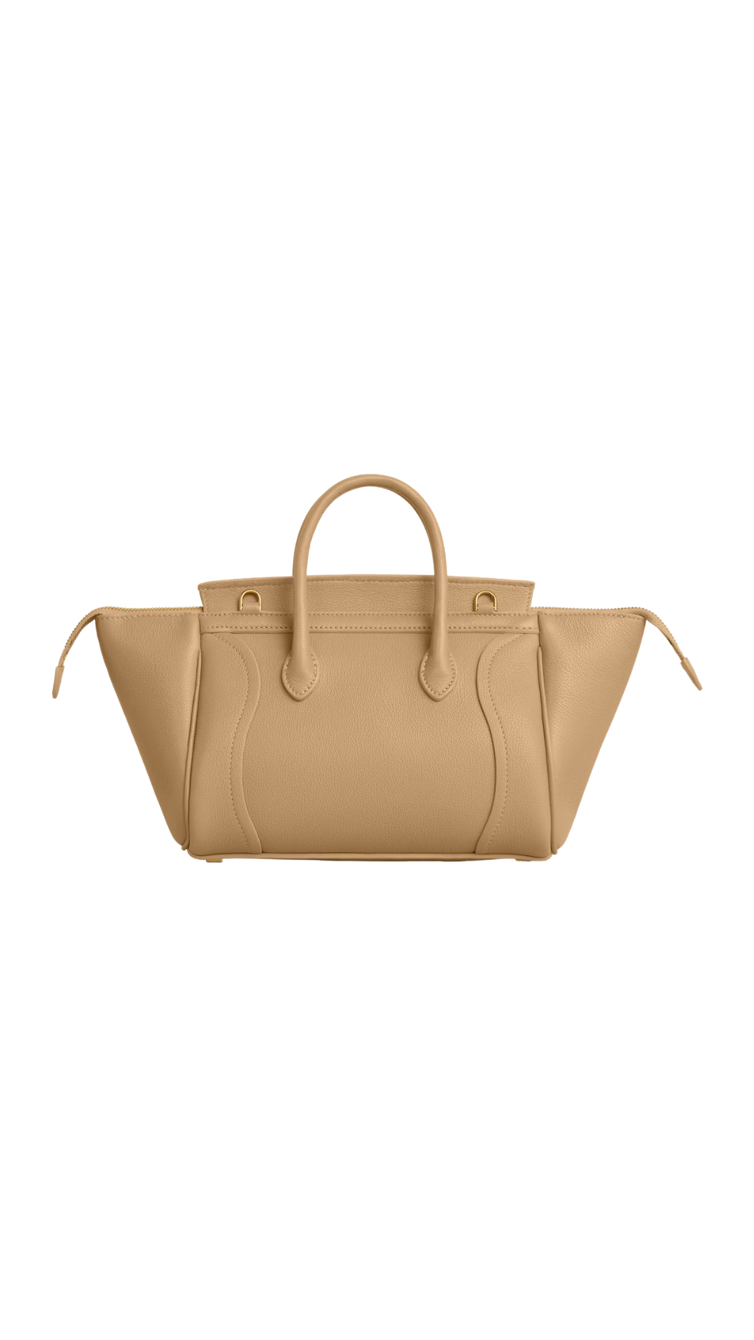 Little Luggage In Grained Calfskin in Sandcastle