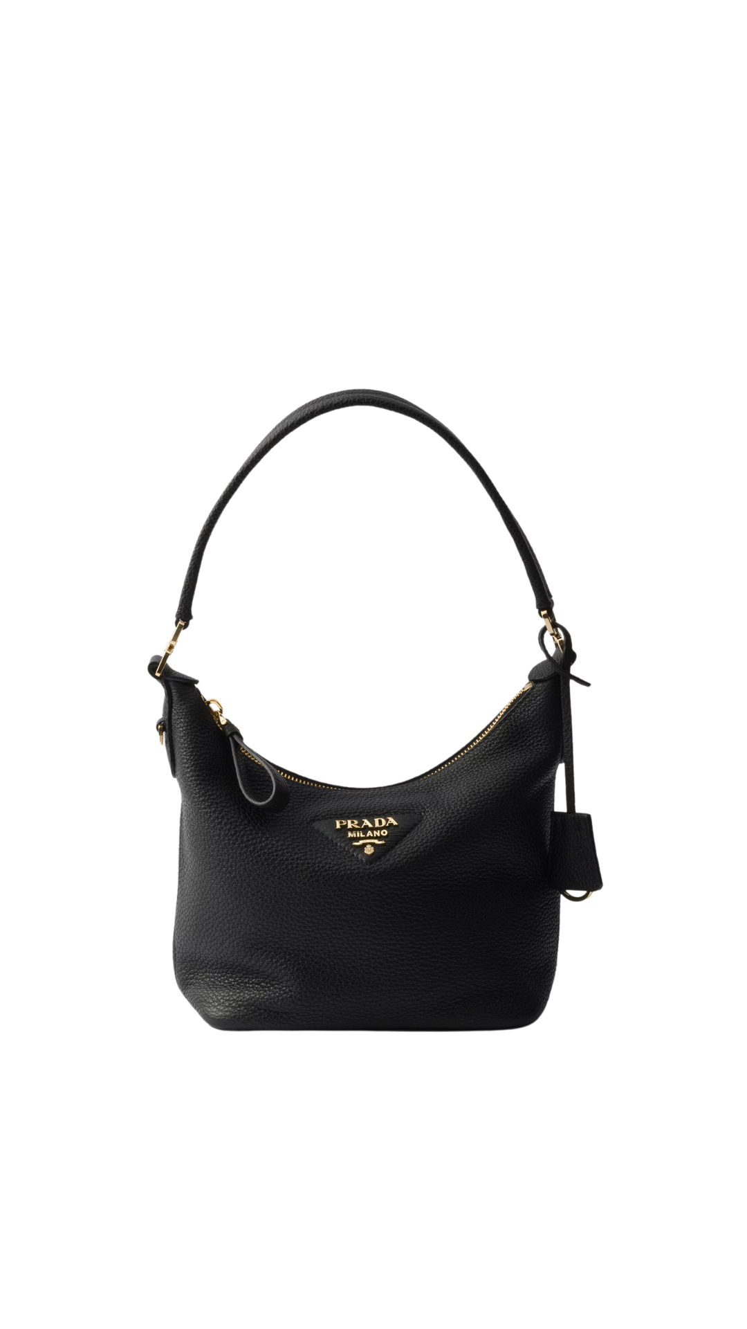 Leather Mini-Bag in Black