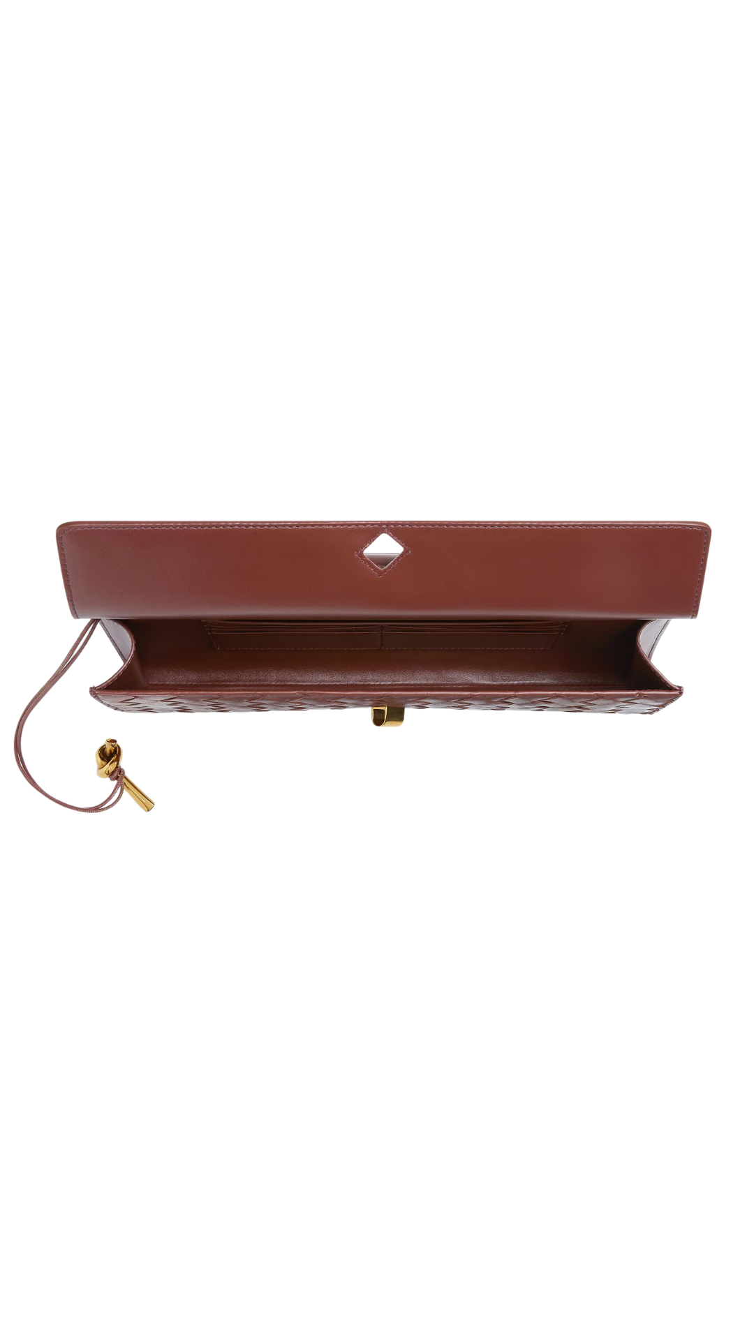 Andiamo Clutch in Sapele