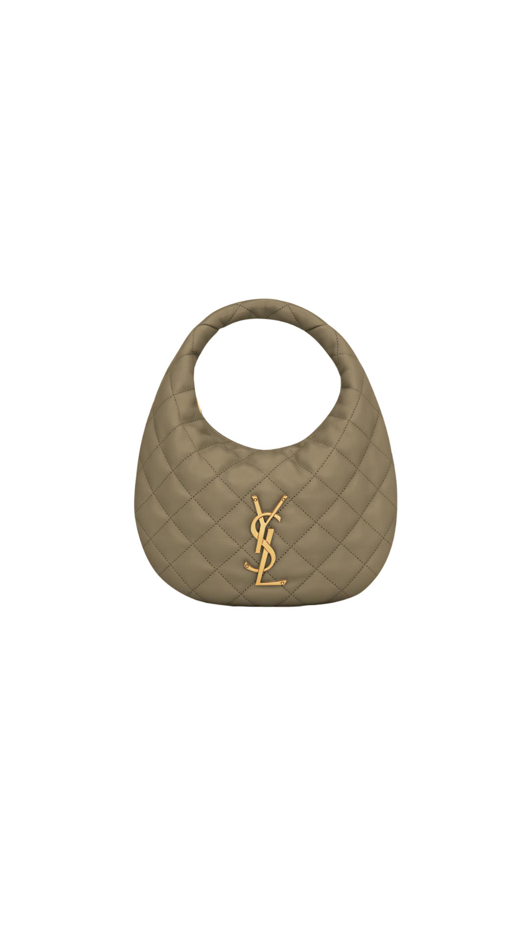 Icarino In Quilted Nappa in Strong Moss