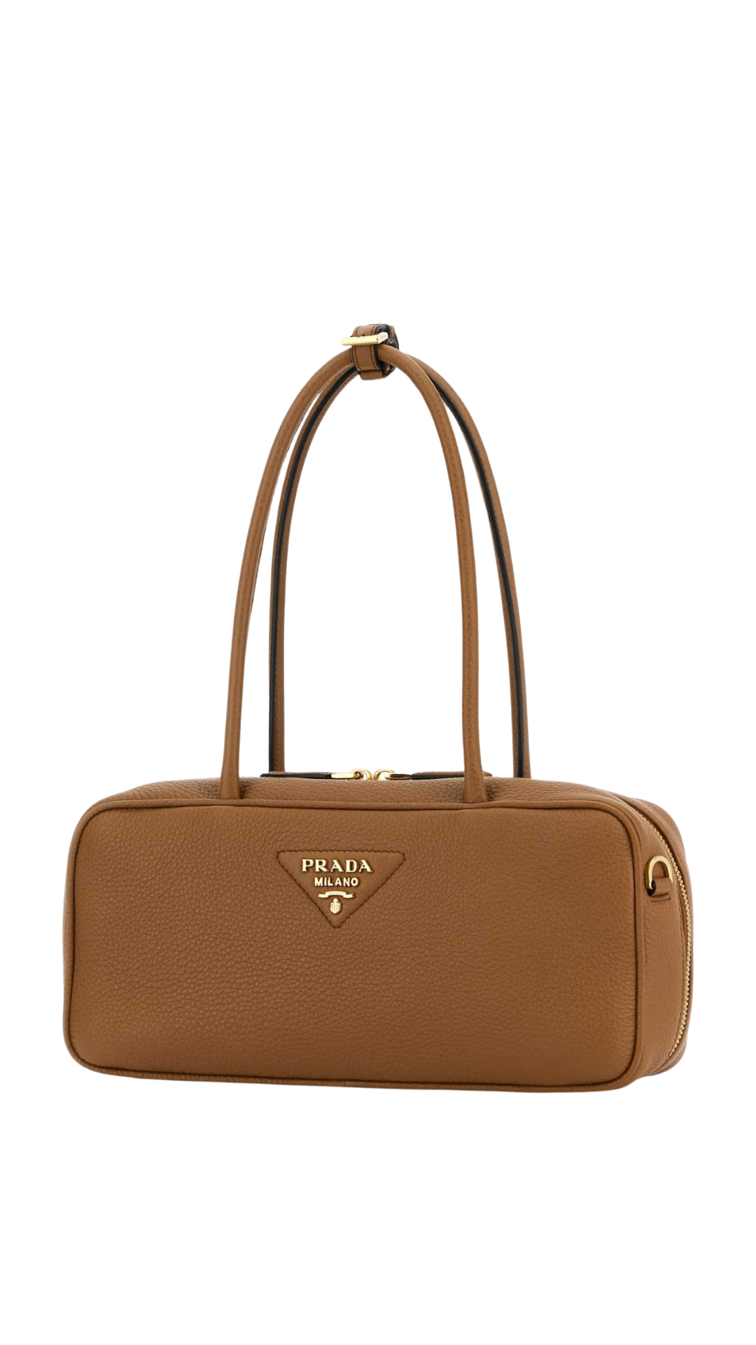 Bauletto in Caramel Leather