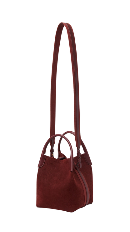 Bolso Small Bale en Moka/Oro Sol Esmaltado