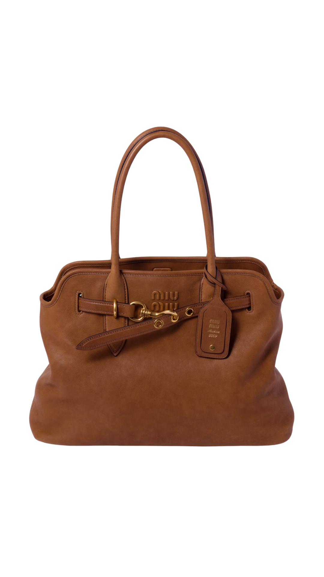Bolso Aventure de piel napa en negro