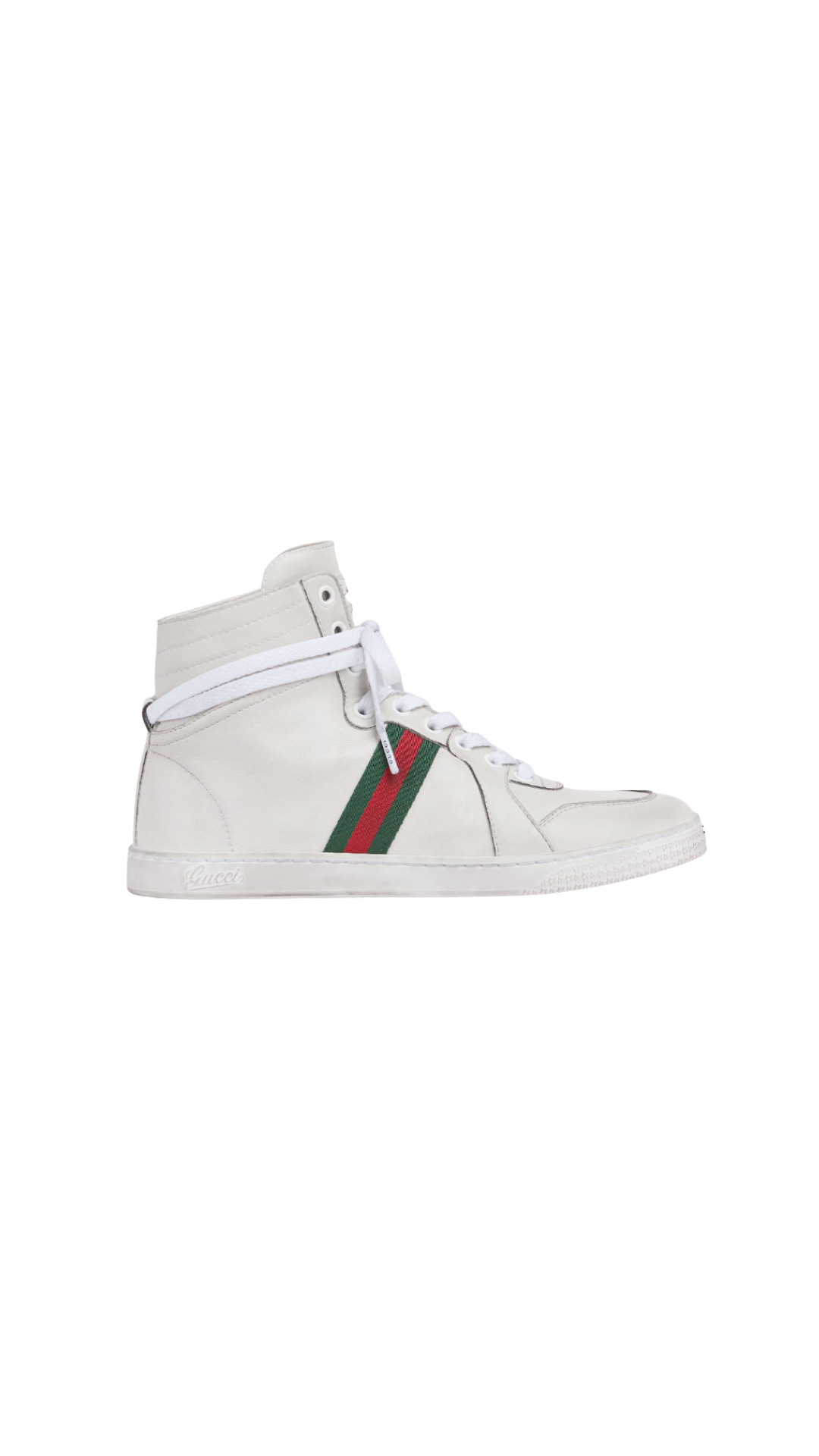 Women's Stretch High-Top Sneaker in White