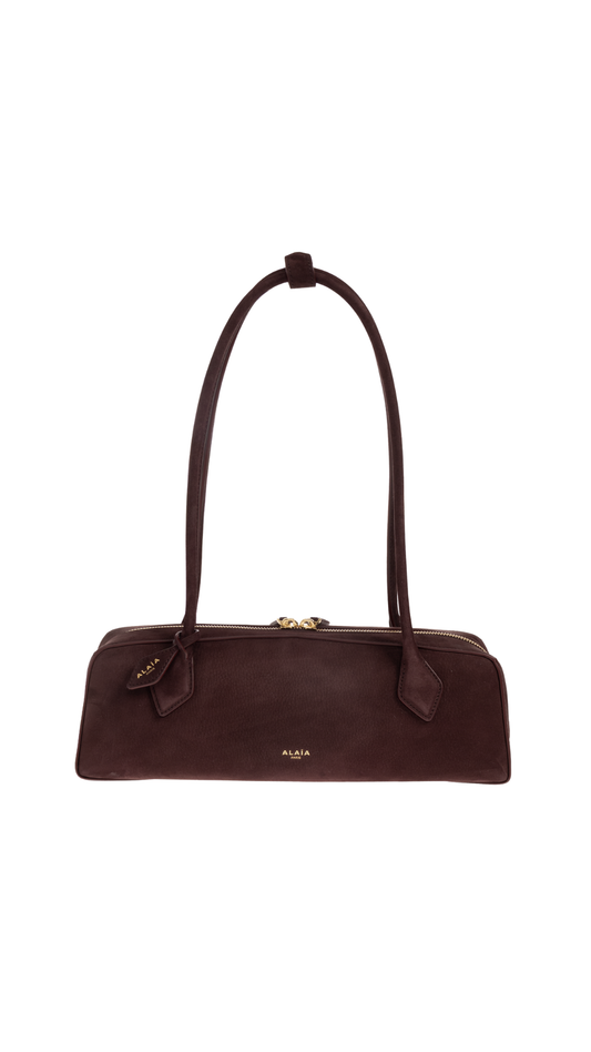 Le Teckel Medium Bag In Burgundy