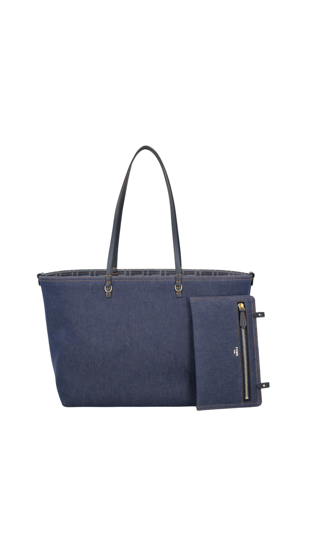Roll Medium Reversible Shopping Bag in Blue