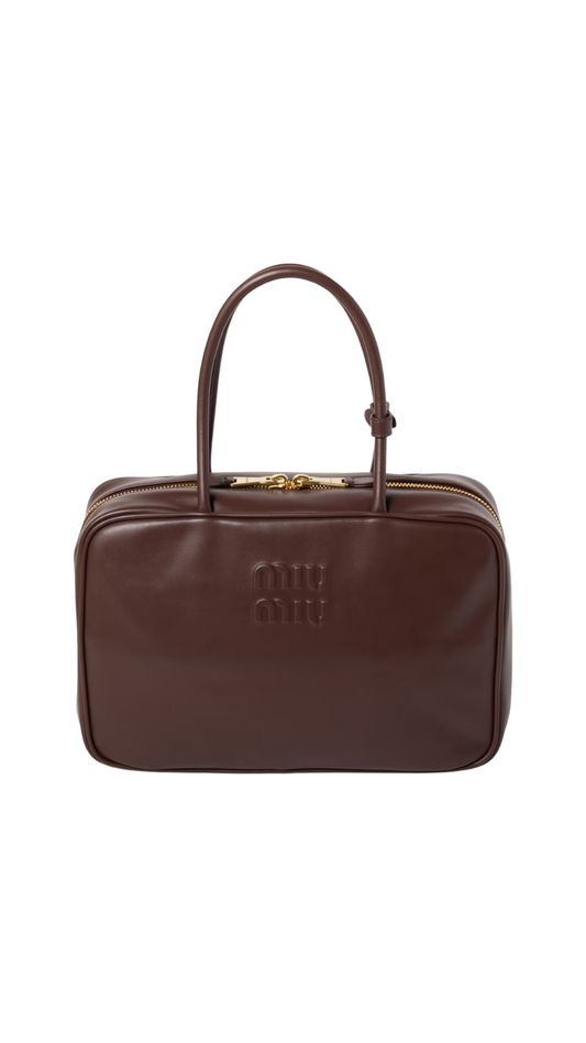 Leather Beau Bag in Briarwood