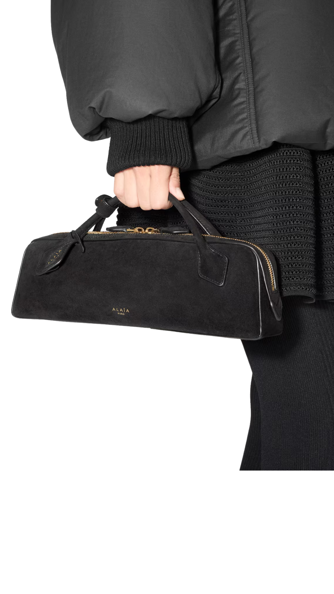 Le Teckel Clutch in Black