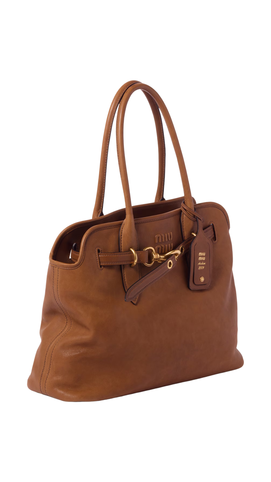 Bolso Aventure de piel napa en negro