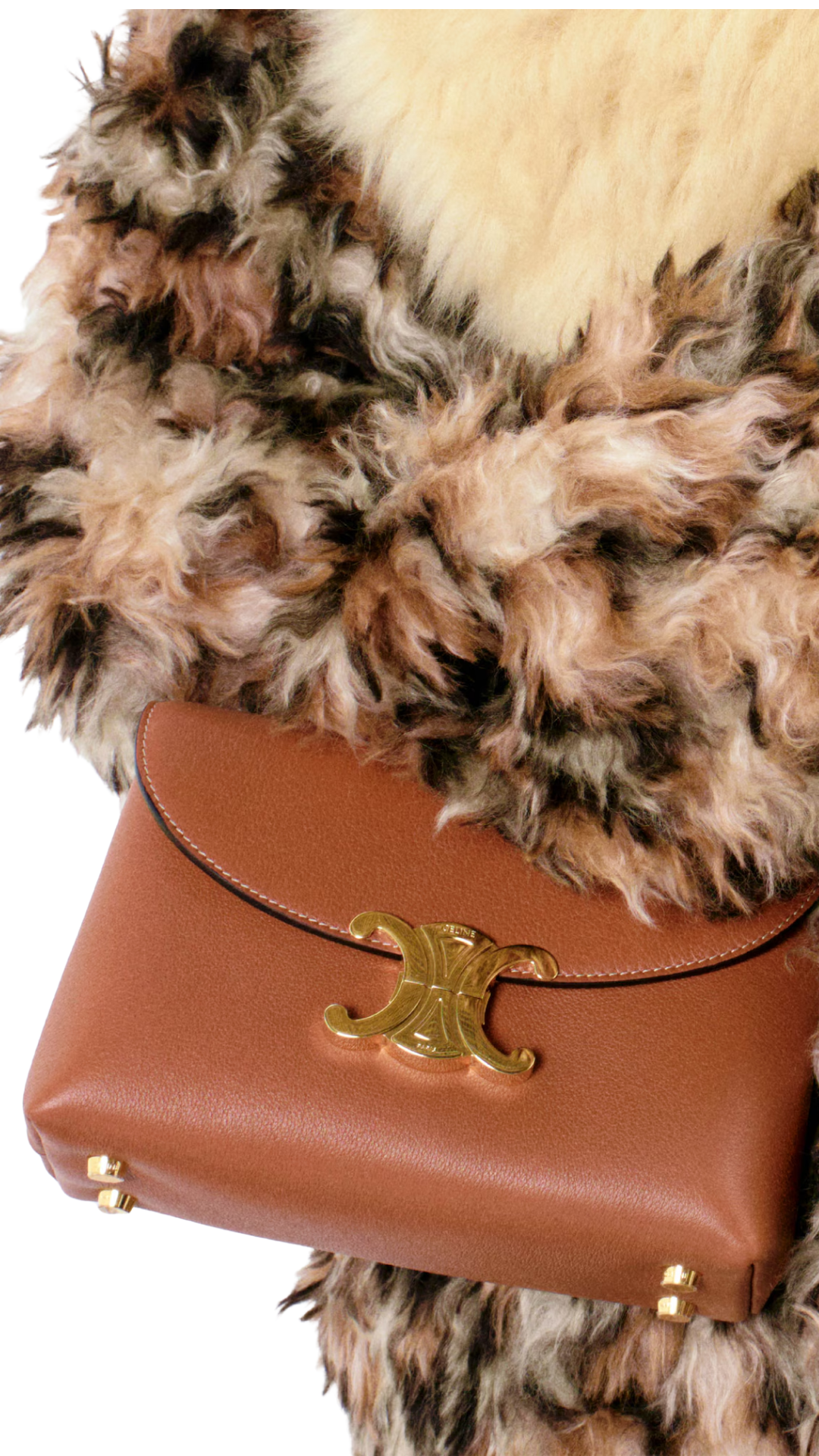 Teen Nino Bag in Tan Supple Grained Calfskin