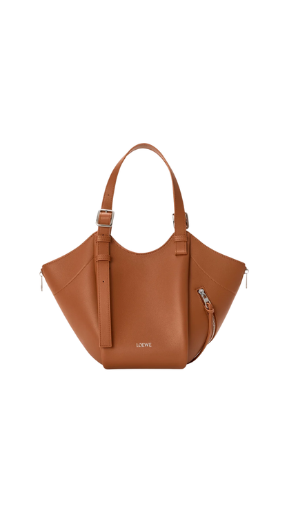 Hammock Flip Bag in Squirrel Classic Calfskin