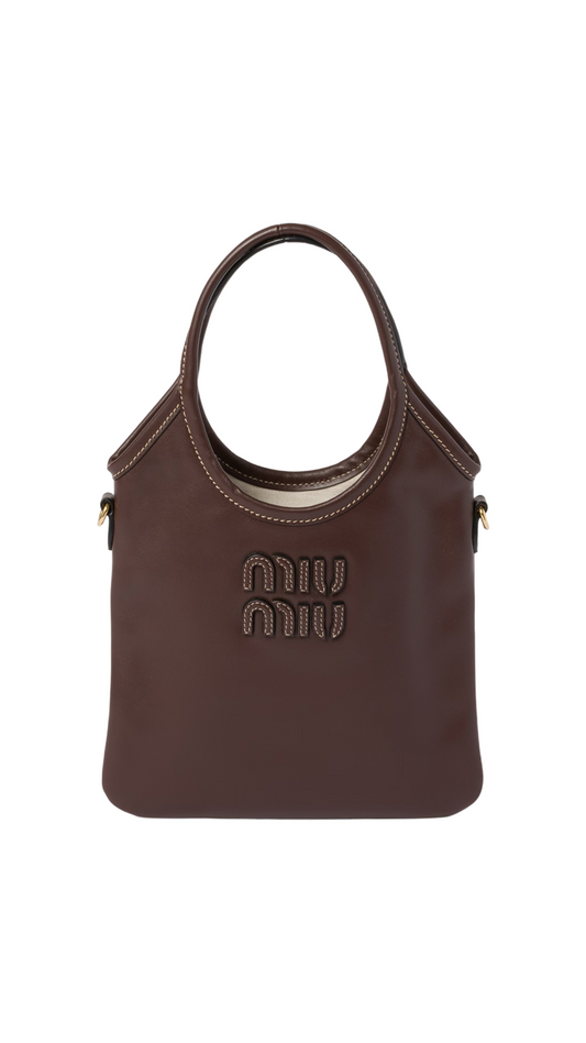 Ivy Leather Handbag-Briarwood
