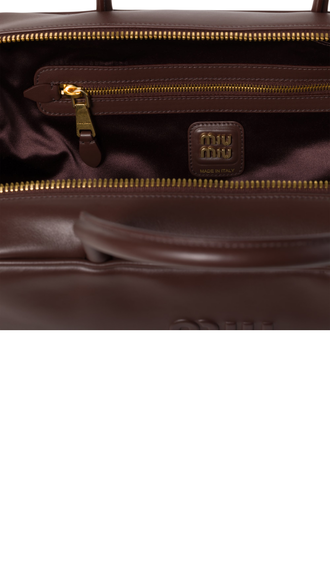 Leather Beau Bag in Briarwood