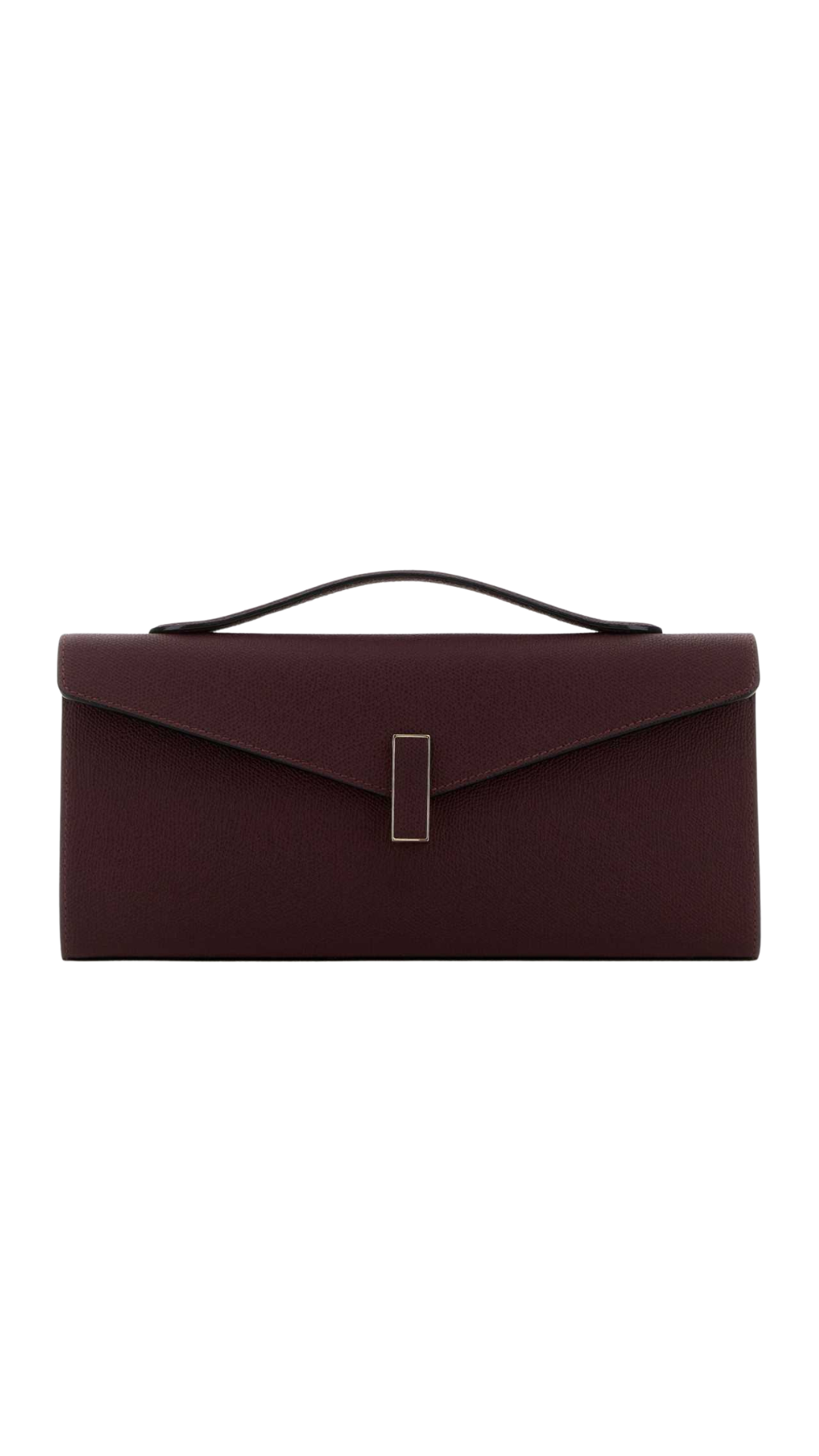 Iside Clutch Bag in Claret Red