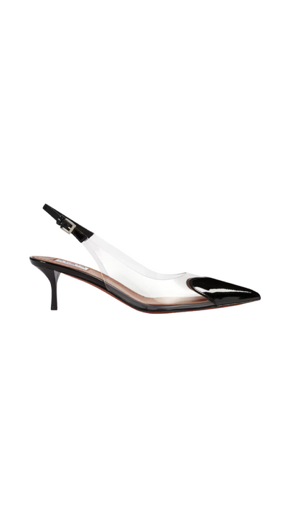 Le Coeur Slingback in Patent Lambskin