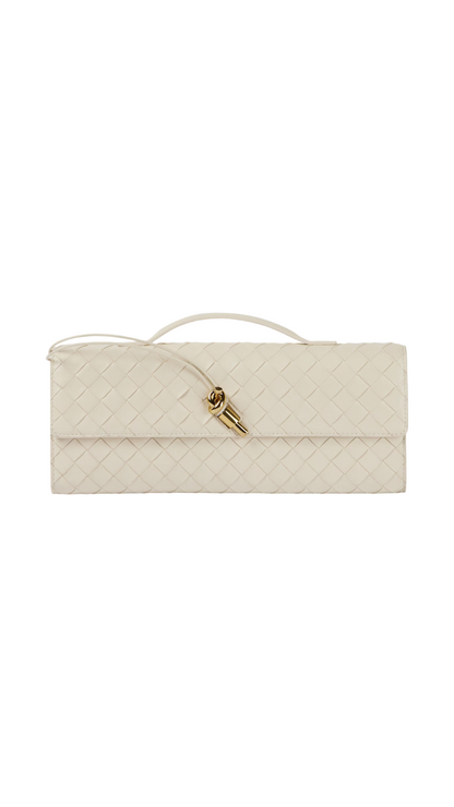 Andiamo Clutch en Sea Salt