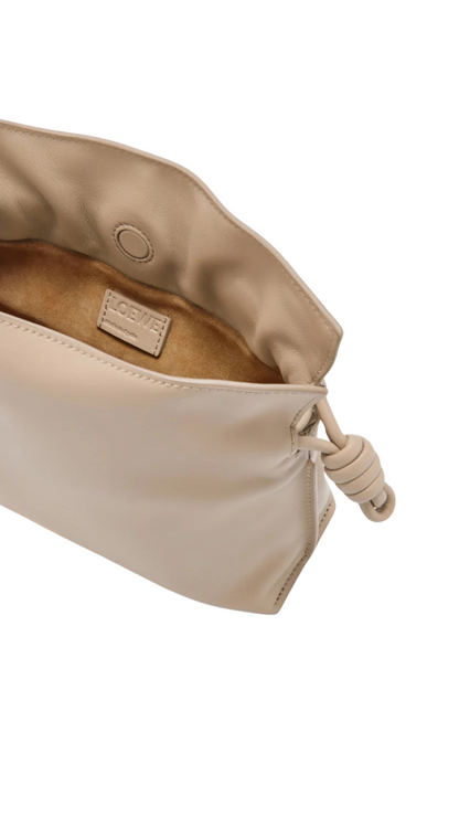 Mini Flamenco Clutch in Sand