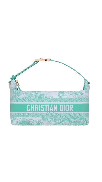 Dioriviera Medium DiorTravel Nomad Pouch in Candy Pink/ Aquamarina